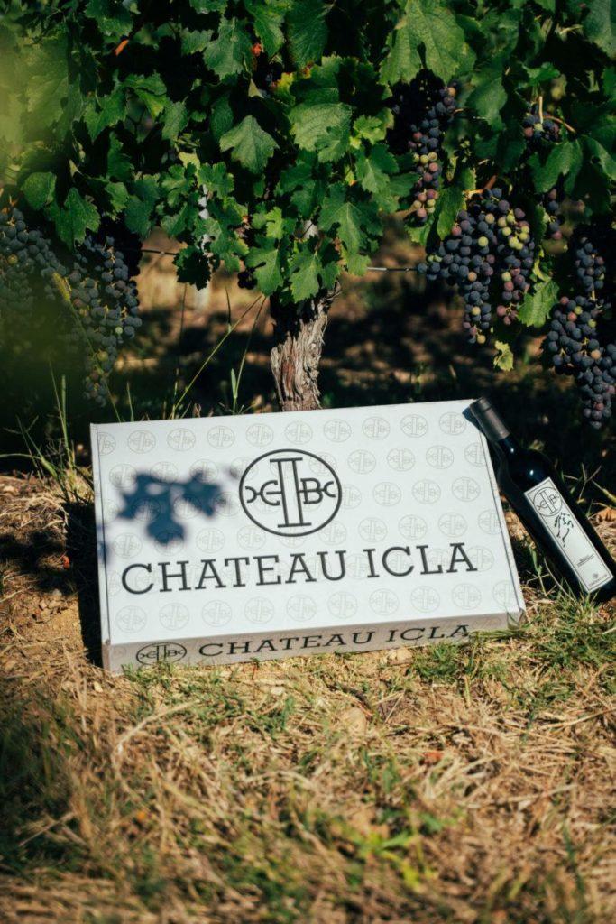 Château ICLA - Caisse de merlot rouge