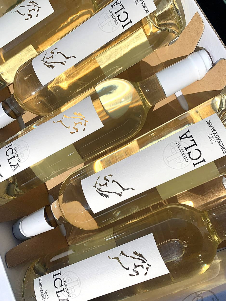 Caisse de 6 bouteilles de Bordeaux Blanc 2022