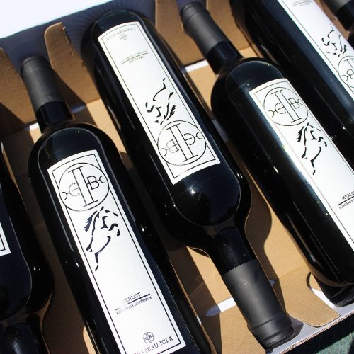 Caisse de 6 bouteilles de Merlot Rouge 2021